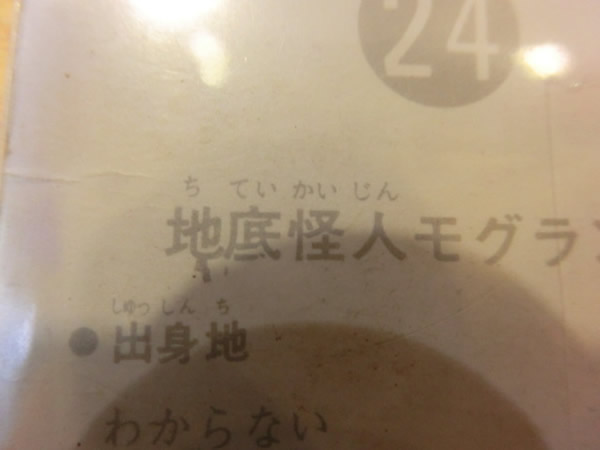 No.24 旧カルビー仮面ライダーカード
